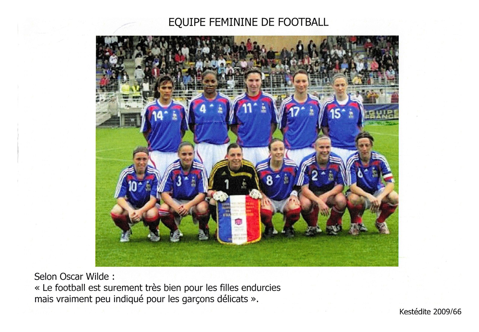 Équipe féminine de football