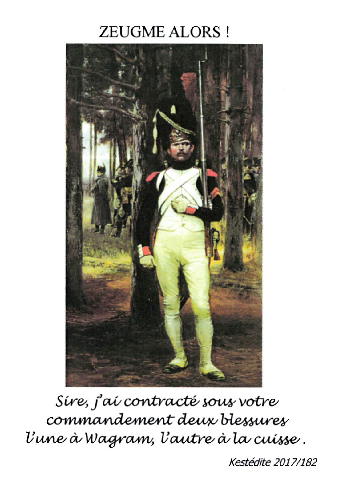 Zeugme alors !